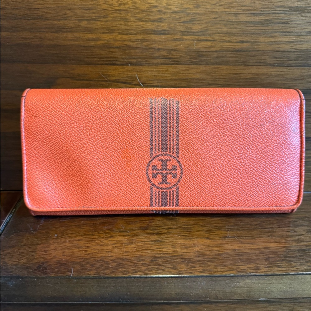 Tory Burch Orange Wallet